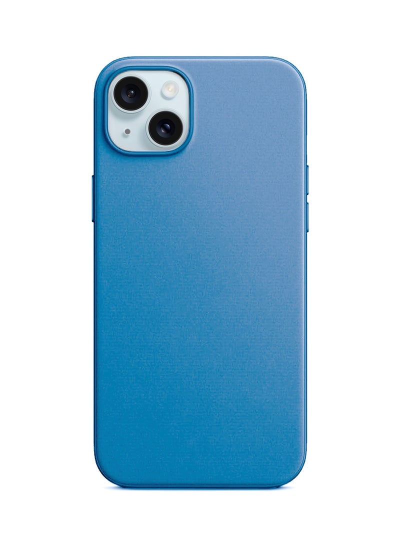 Wtech - Soft Liquid Silicone Case Cover For Apple iPhone 15 2023 Sky Blue - Image 1