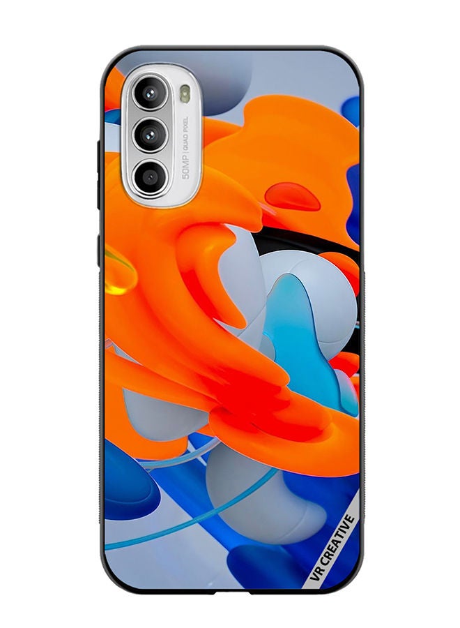 VR CREATIVE Protective Case Cover For Motorola Moto G82 Design Multicolour - Image 1
