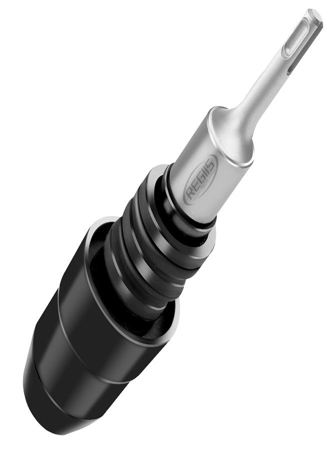 Regiis Tech 8-1/4" SDS-Plus to SDS-Max Drill Bit Adapter, Alloy Steel Converter for Home Rotary Hammer Drills,for Concrete Stone Demolition DIY Work - Image 1