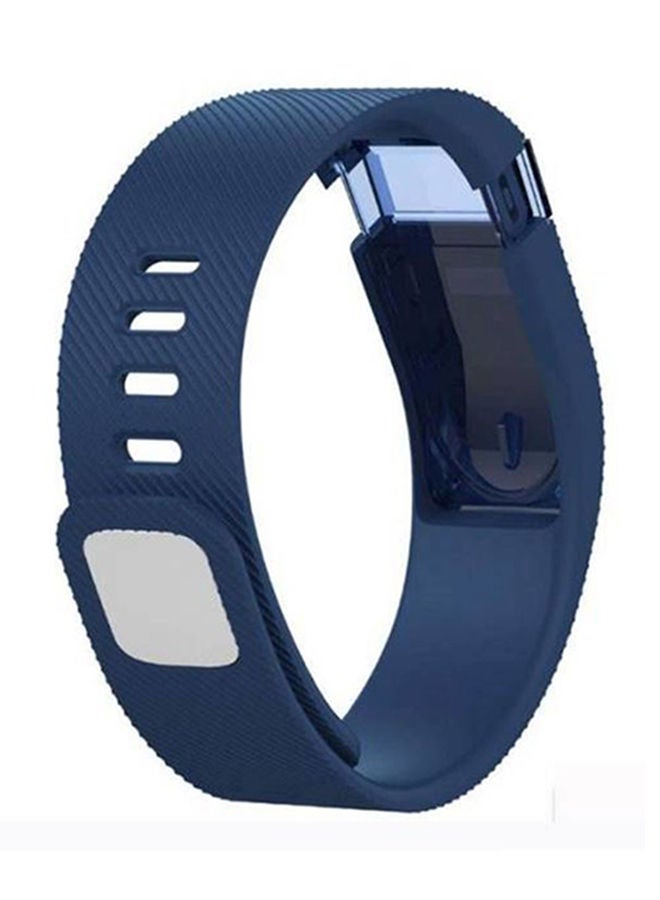 NIBEMINENT Fitbit Charge Premium Silicone Smart Watch Band Strap Navy Blue - Image 1