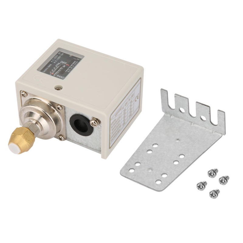 CANTO SPC Series Pressure Controller: 1-10 Bar Adjustable Range, SPDT Switch For Reliable Contact Switching, Easy Installation With Mounting Bracket - Ammonia/Non-Corrosive Media Compatible Pressure Control - Image 1