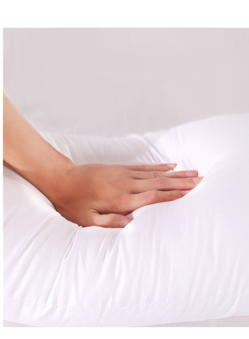 Crystal Velvet Maternity Pillow Maternity Belly Support Pillow Core Side Sleeping Pillow Waist Support Pillow - Image 3