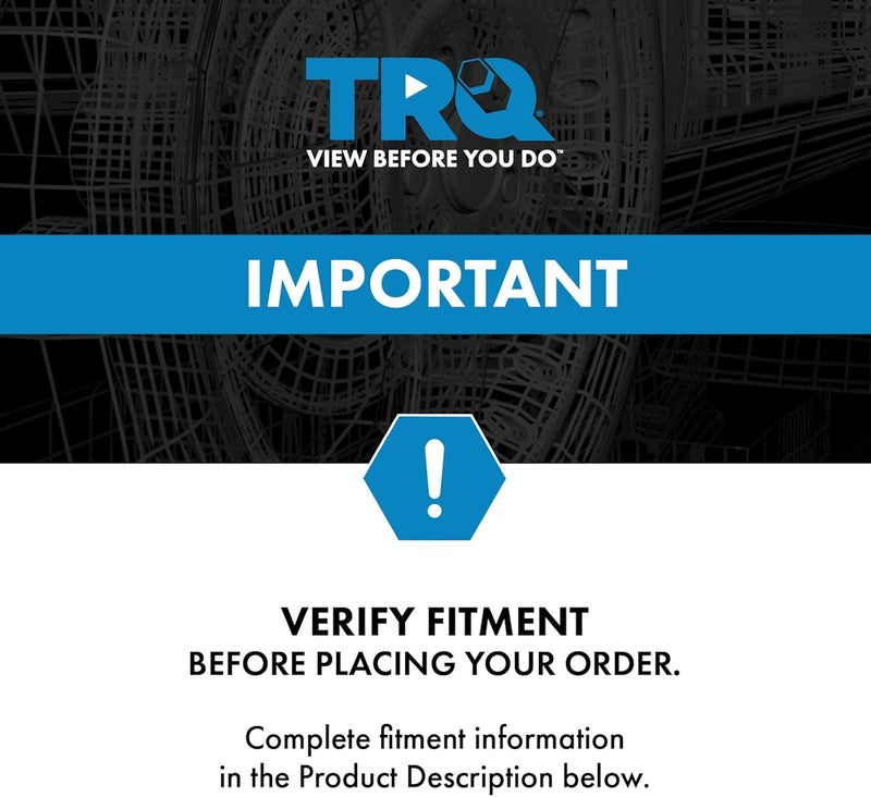 TRQ مجموعة وسادات الفرامل الخلفية والدوارات السيراميكية الصلبة متوافقة مع 2006-2013 لكزس IS250 - Image 4