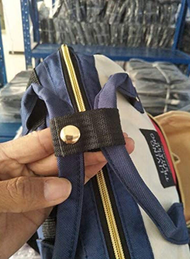 NIBEMINENT Multi-Functional Large Capacity Durable And Waterproof Baby Diaper Bag-Blue - Image 5