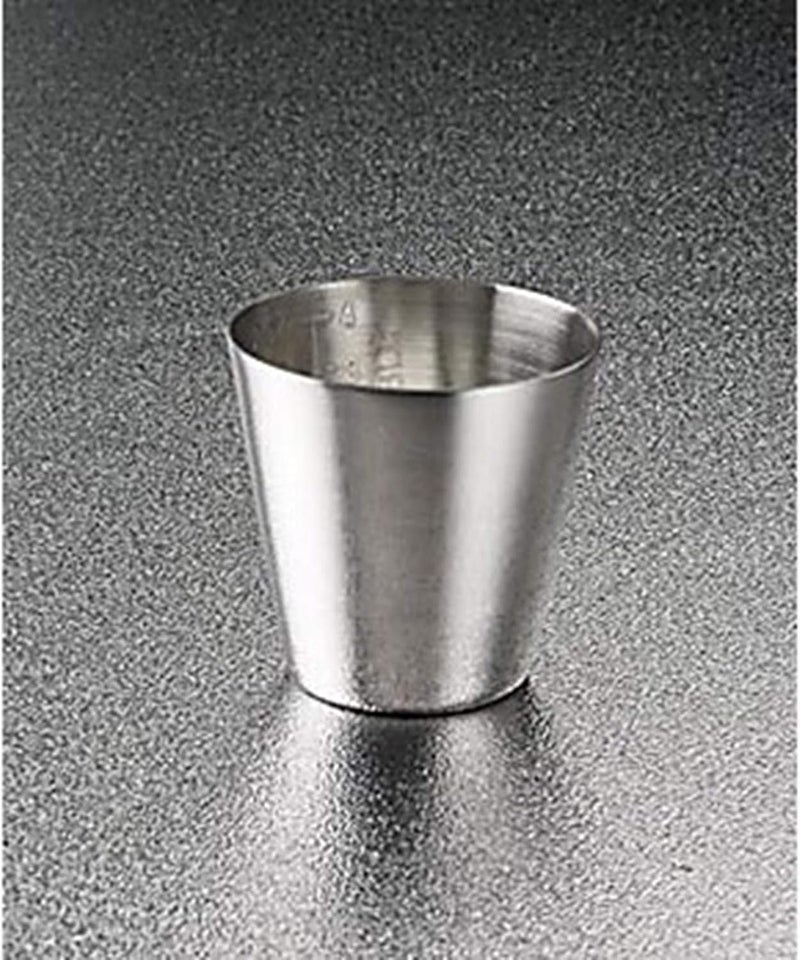 Dukal TEC 4241 Stainless Steel Graduated Cup, 2 oz