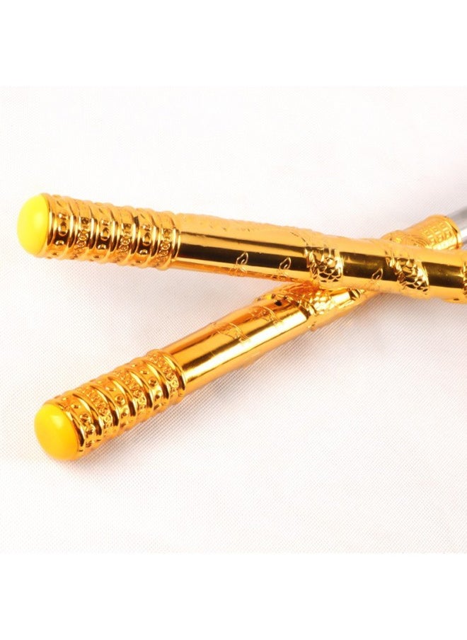 ماركة غير محددة ألعاب السفر ألعاب الأطفال القرد الملك الفولاذ المقاوم للصدأ Ruyi Golden Hoop Stick Stall Toys- اللون: تلسكوبي هوب [أحمر]]  - Image 5