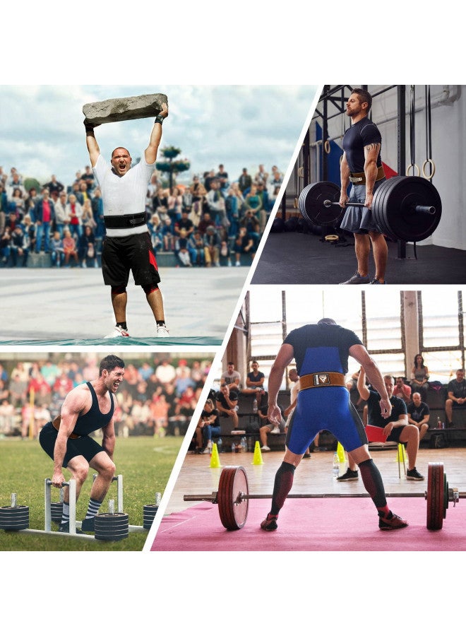 Rdx حزام رفع الأثقال RDX، معتمد من IPL و USPA، بسماكة 10 مم و 4" لدعم أسفل الظهر من الجلد، معدات بكبسة رافعة، تمارين كمال الأجسام، الرفعات المميتة، القرفصاء للرجال والنساء (أسود أبيض، متوسط)  - Image 3