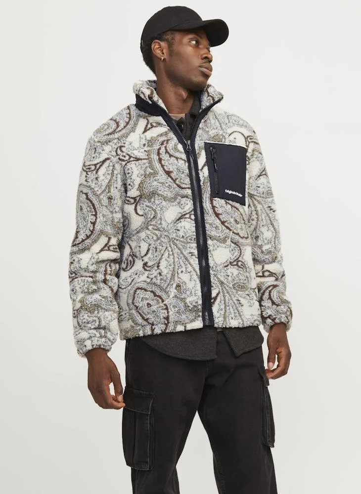 JACK & JONES Printed Puffer Jacket