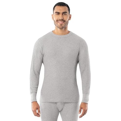 Indera Heavyweight Cotton Waffle Long Johns Thermal Undershirt for Men - Image 1