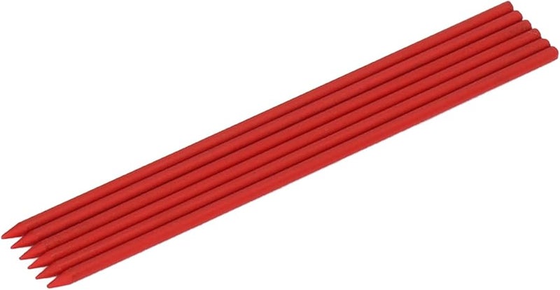 Carpenter Pencil Refill Set 6Pcs 2 8Mm Hb Marking Tool For Woodworking Red - Image 5