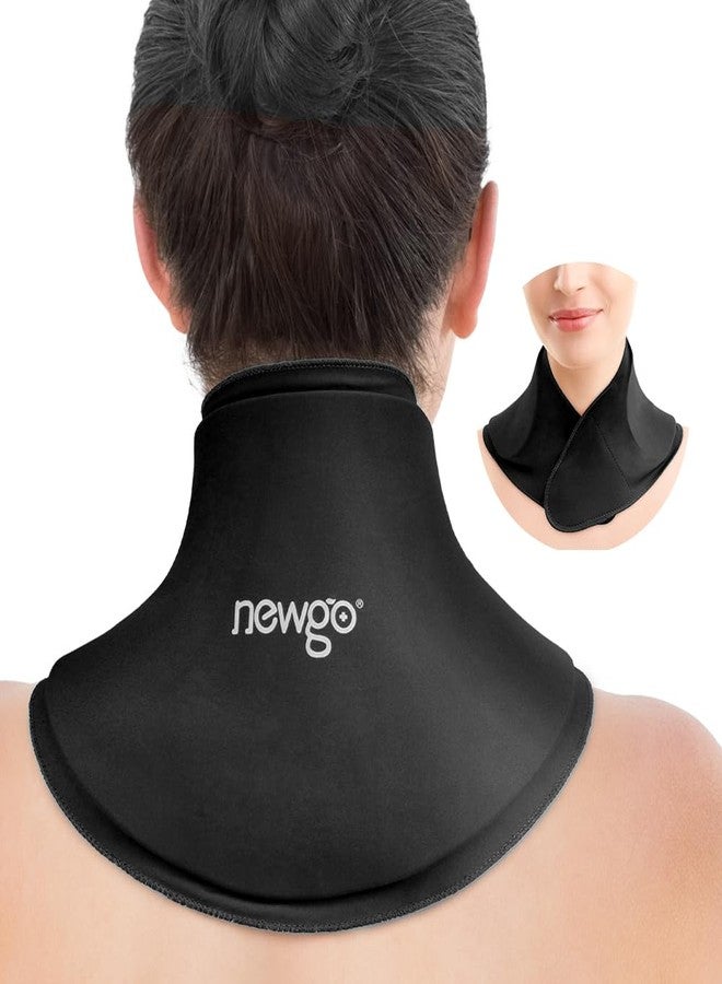 NEWGO Neck Ice Pack Wrap Gel, Ice Packs for Neck Reusable, Hot and Cold Compress, Relief of Pain, Swelling, Office Pressure and Surgery Recovery - Image 1