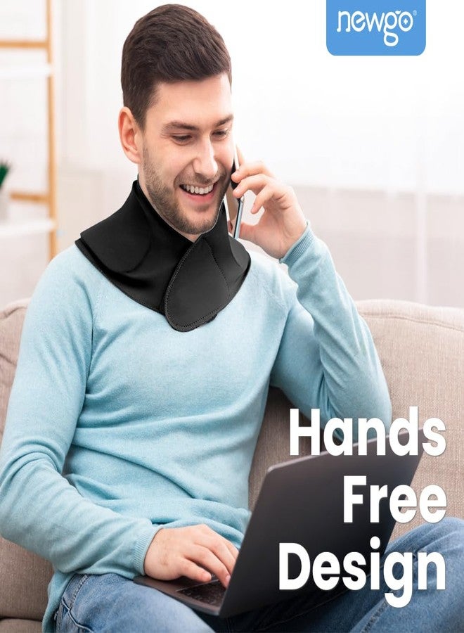 NEWGO Neck Ice Pack Wrap Gel, Ice Packs for Neck Reusable, Hot and Cold Compress, Relief of Pain, Swelling, Office Pressure and Surgery Recovery - Image 3