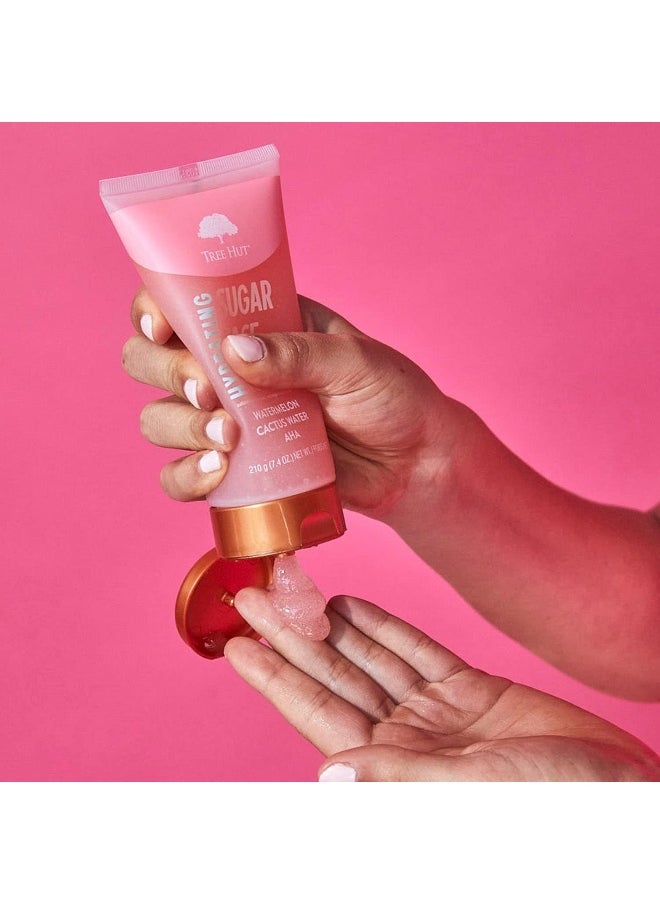 Tree Hut Hydrating Watermelon & Cactus Water Face Scrub  - Image 4