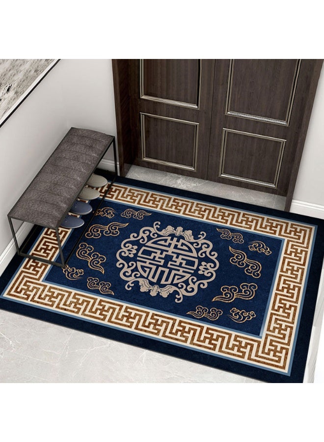 آنا سجاد كريستالي مخملي مقاوم للانزلاق ودائم للاستخدام المنزلي - Image 1