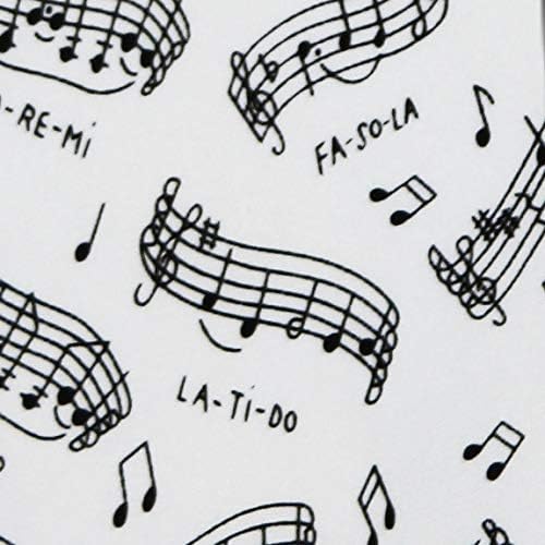Three Rooker Do Re Mi Tie Musical Notes Ties Mens Neckties - Image 3