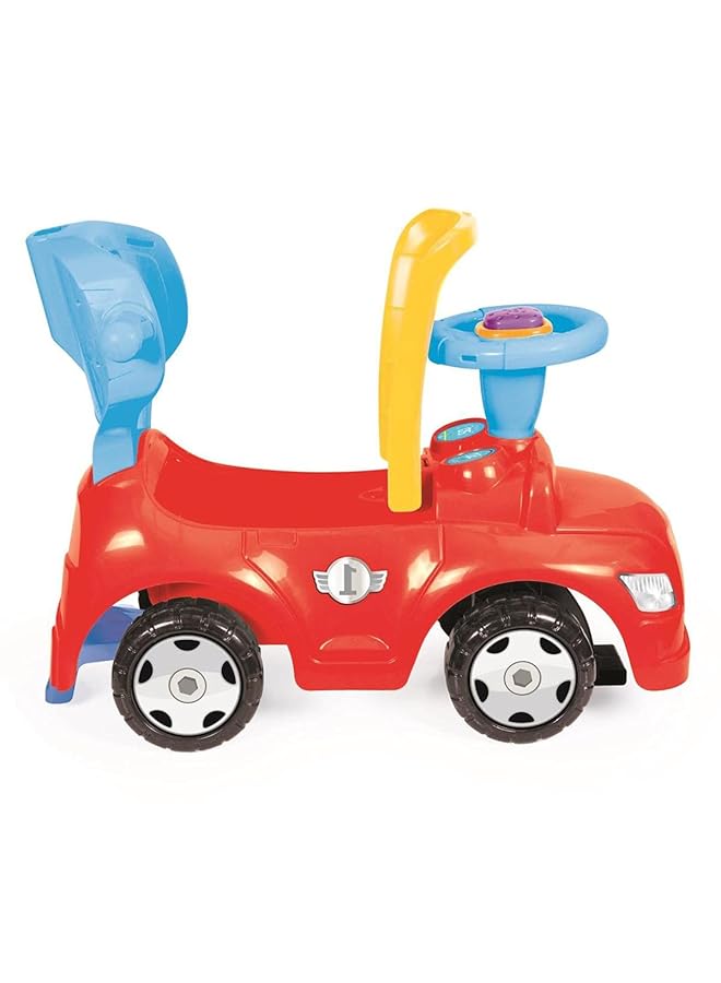 Dolu Walk & Drive Ride On With Horn (85 X 45 X 86 Cm) Car With Handle For Ages 1+ Years Old - Image 5