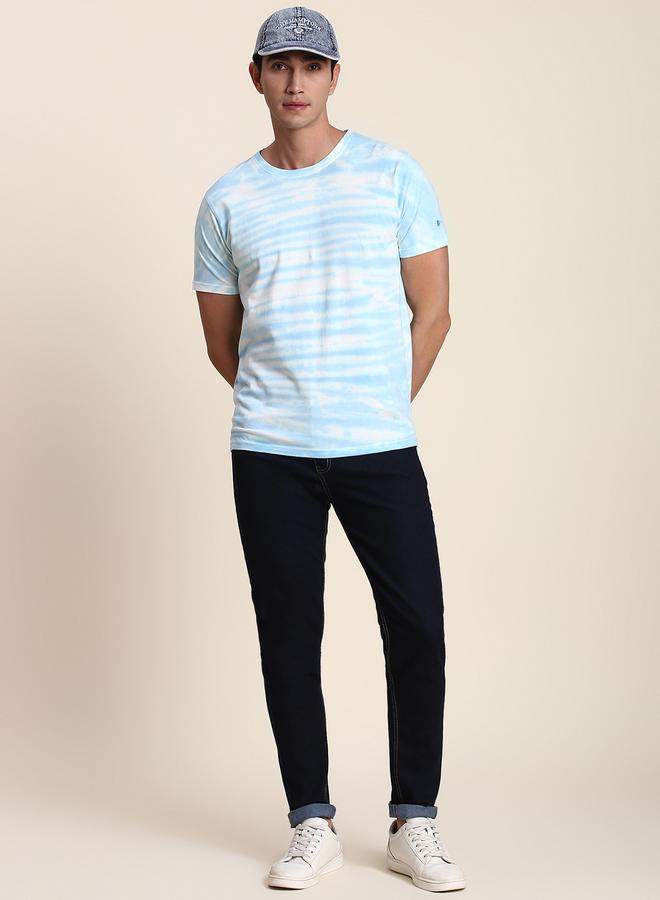 Dennis Lingo Slim Fit Dark Blue Men's Jeans with Button & Zip Closure  - Image 3