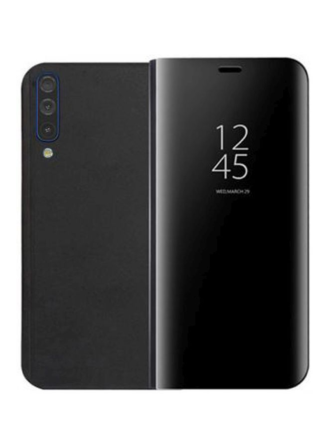 NIBEMINENT Clear View Cover For Samsung Galaxy A50 Black - Image 1