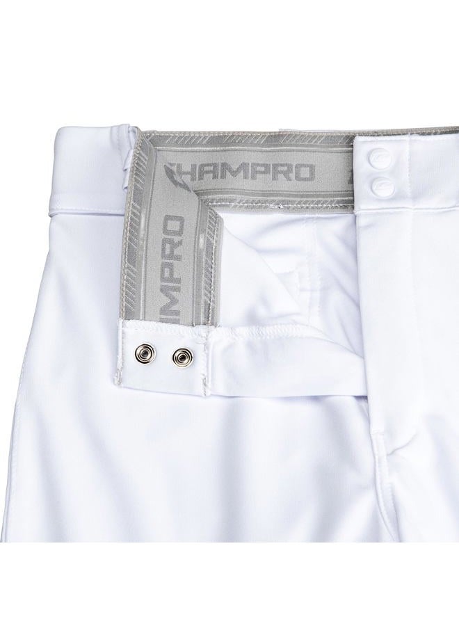 CHAMPRO Boys' Standard Triple Crown 2.0 Tapered Bottom Baseball Pants, White - Image 4