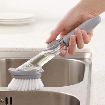IVAR Automatic Soap Dispensing Dish Kitchen Sink Cleaning Brush with Replacement Head - Image 5