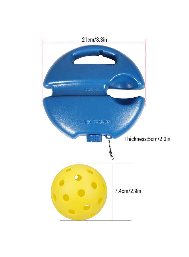 Generic Match Buddy Pickleball Trainer Portable for All Skill Levels Single Player Pickleball Trainer Rebound  - Image 3
