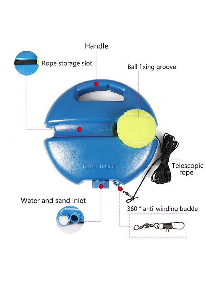 Generic Match Buddy Pickleball Trainer Portable for All Skill Levels Single Player Pickleball Trainer Rebound  - Image 2