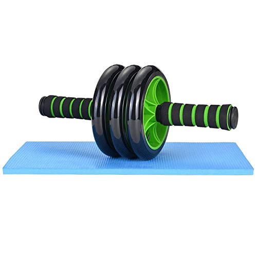 Birud Triple Wheel Roller Ab Exerciser 3-in-1 AB Wheel Roller Kit - Image 2