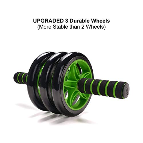 Birud Triple Wheel Roller Ab Exerciser 3-in-1 AB Wheel Roller Kit - Image 5