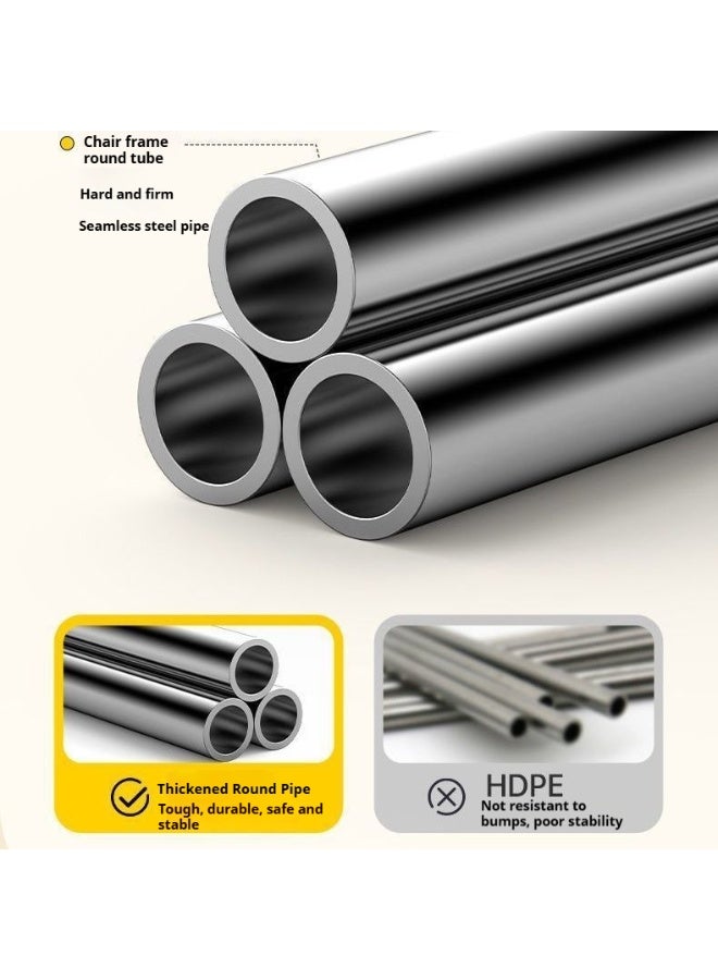 SISGL Outdoor Portable Camping Chair, Lightweight Folding Camping Chair, Heavy Duty Support 120KG, High Back Padded Lawn Chair With 10L Large Capacity Insulation Storage Bag - Image 5