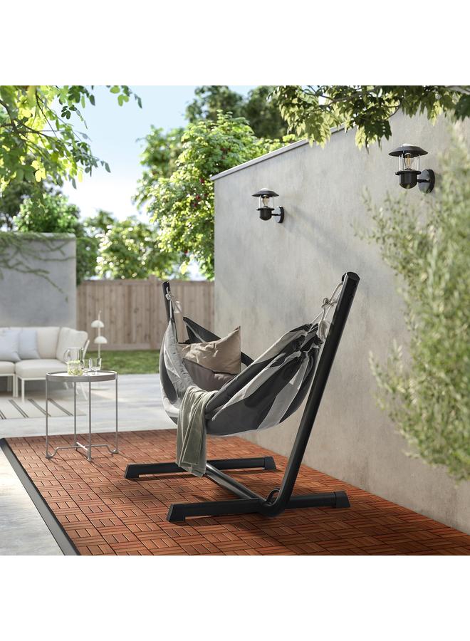 Hammock stand, outdoor, black - Image 2