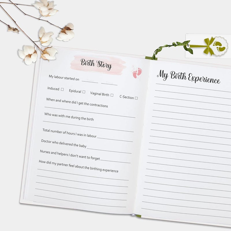 Rousrie 40 Week Pregnancy Journal Book, Record Memories of Baby In Womb With Pregnancy Tracker, Affirmations For Expecting Mothers, Giftings For Pregnant Women, Gifts For Baby Shower - Image 5