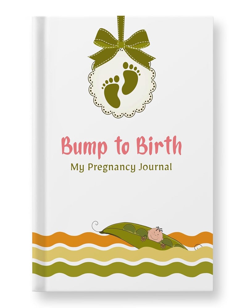 Rousrie 40 Week Pregnancy Journal Book, Record Memories of Baby In Womb With Pregnancy Tracker, Affirmations For Expecting Mothers, Giftings For Pregnant Women, Gifts For Baby Shower - Image 1