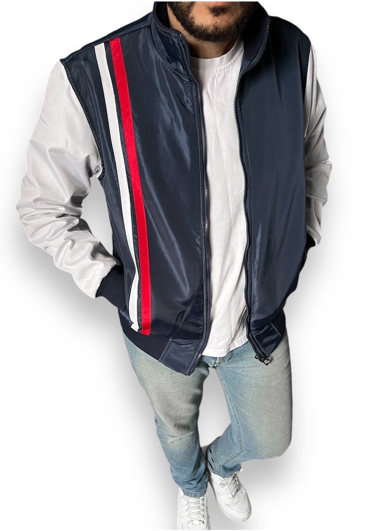 Triple H Thermal Full zipper stand collar bomber jacket From Triple H  - Image 2