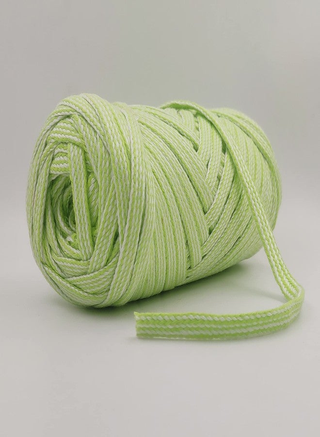 Bobbiny | Nada Flat Dori Strings (25 Meters) 100% Pure Cotton Strings for Ethnic Indian Dresses, Pajama, Lehenga, Saree,Petticoat, salwars, Patiala, chudidars (Parrot White Mix) - Image 2