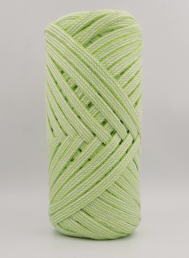 Bobbiny | Nada Flat Dori Strings (25 Meters) 100% Pure Cotton Strings for Ethnic Indian Dresses, Pajama, Lehenga, Saree,Petticoat, salwars, Patiala, chudidars (Parrot White Mix) - Image 1