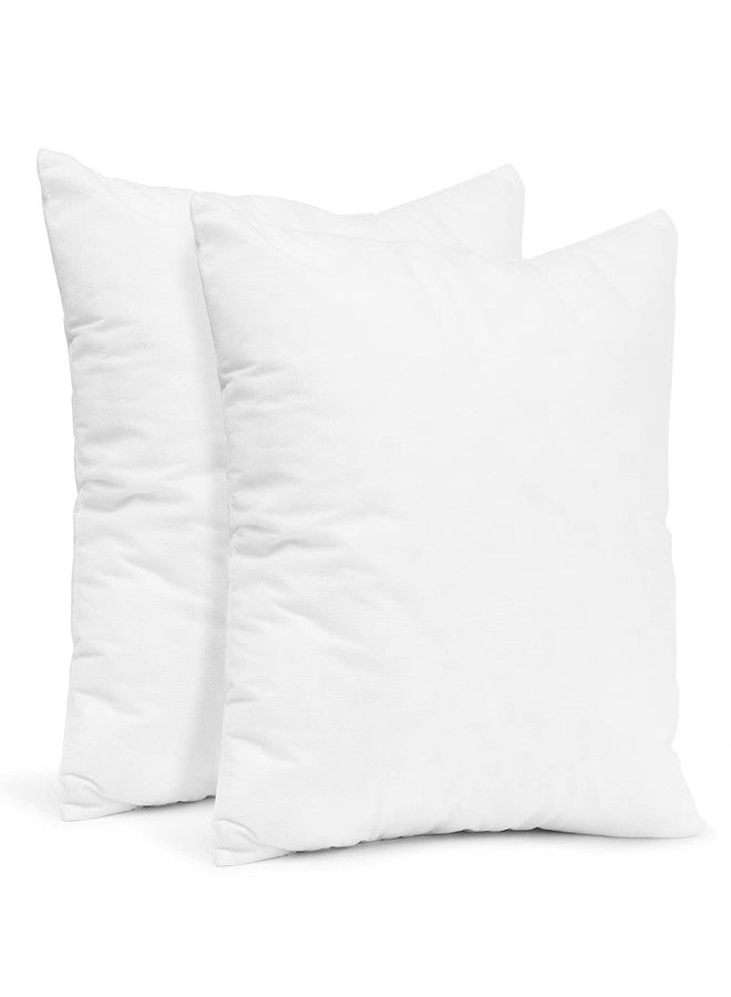 Clara Clark Throw Pillows - Premium Couch Pillow Inserts for Decorative Pillows, 20”x20” - Set of 2 - Image 1