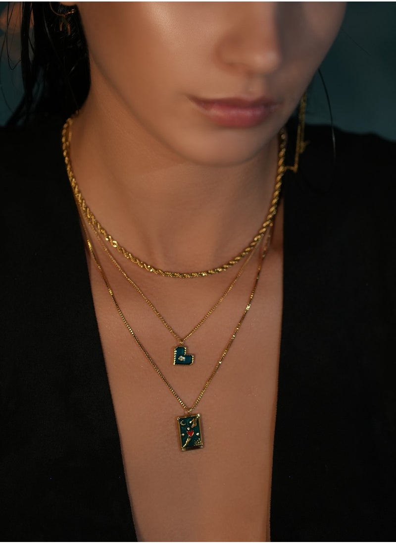 Clé de Lune The Braided Necklace - 2mm  - Image 2
