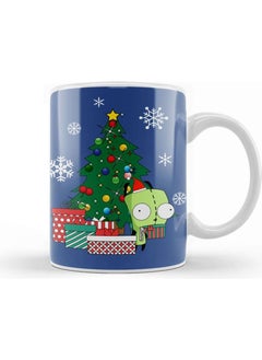 Print Shop Invader Zim Gir Around The Christmas Tree Mug Porcelain