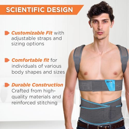 Vissco Dorso Lumbar Spinal Brace, Taylor Brace – Medium, Orthopedic Back Support Belt for Post-Spine Surgery Recovery – Immobilization, Stability and Posture Correction - Image 2