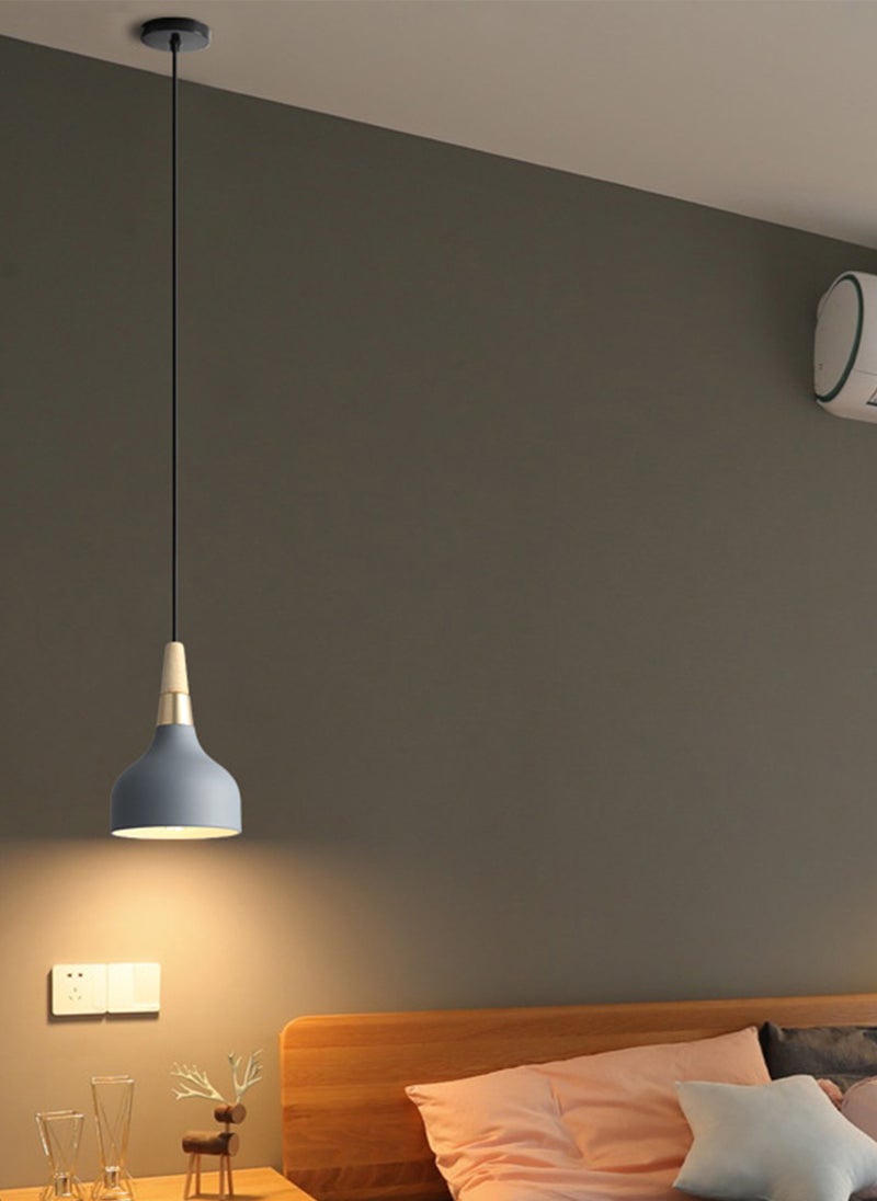 Onelight 3-Color Light Adjustable Bedroom Bedside Table Chandelier, 1.5m Adjustable Hanging Wire - Image 1