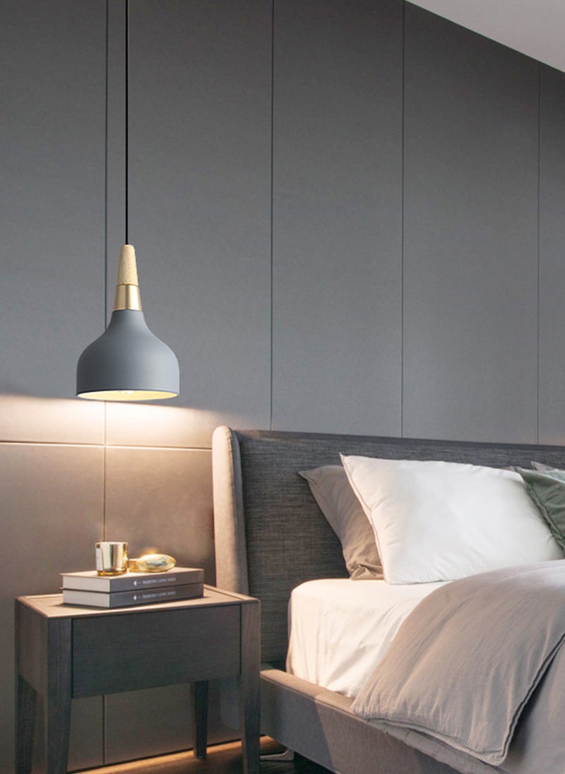 Onelight 3-Color Light Adjustable Bedroom Bedside Table Chandelier, 1.5m Adjustable Hanging Wire - Image 3