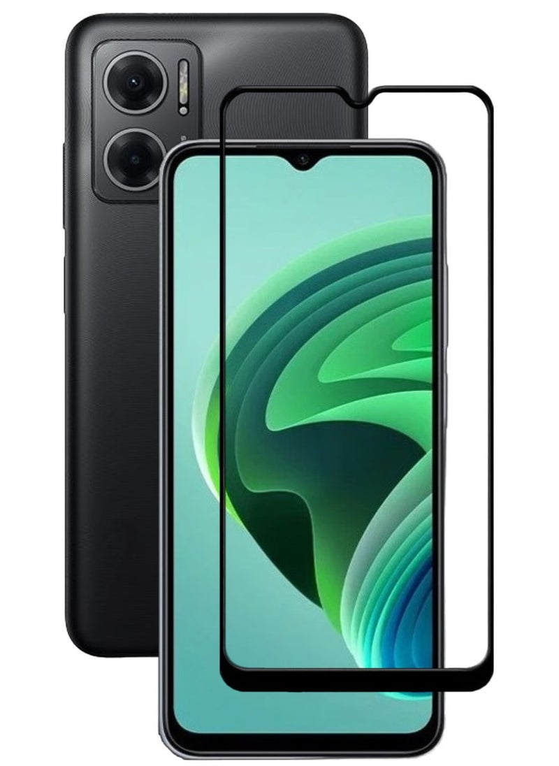 ACLIX Antistatic ESD Dustproof Premium Quality High Definition Tempered Glass Screen Protector Designed For Xiaomi Redmi Note 11E - Image 1