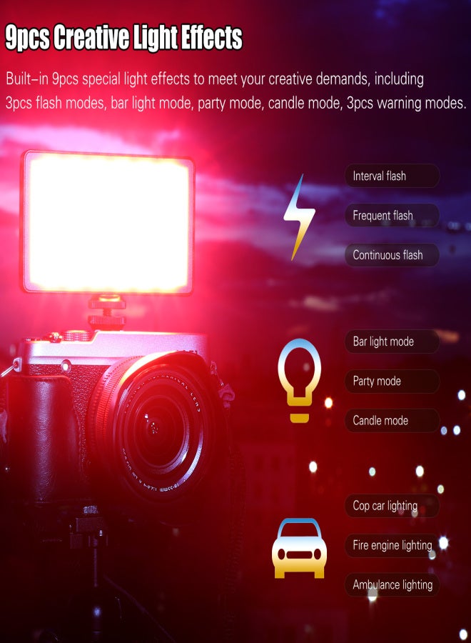 Weeylite مصباح فيديو LED RGB ملون كامل محمول من Weeylite RB08P، 2500-8500 كلفن، إضاءة ملء التصوير الفوتوغرافي، CRI 95+، 8 وات، بطارية مدمجة 3000 مللي أمبير في الساعة للاستوديو، للتصوير الإبداعي اليومي - Image 3