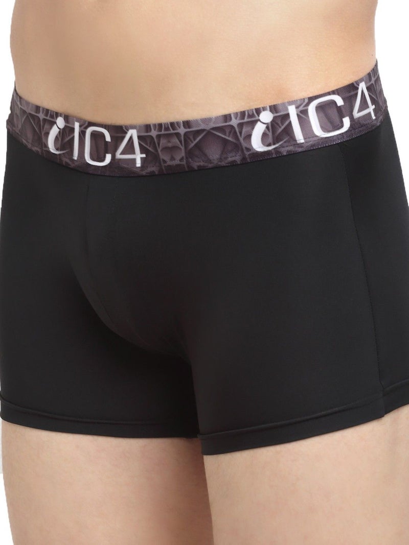 IC4 Store شورت أسود سادة للرجال - Image 4