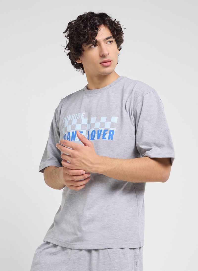 Seventy Five Graphic T-Shirts And Shorts Sets  - Image 3