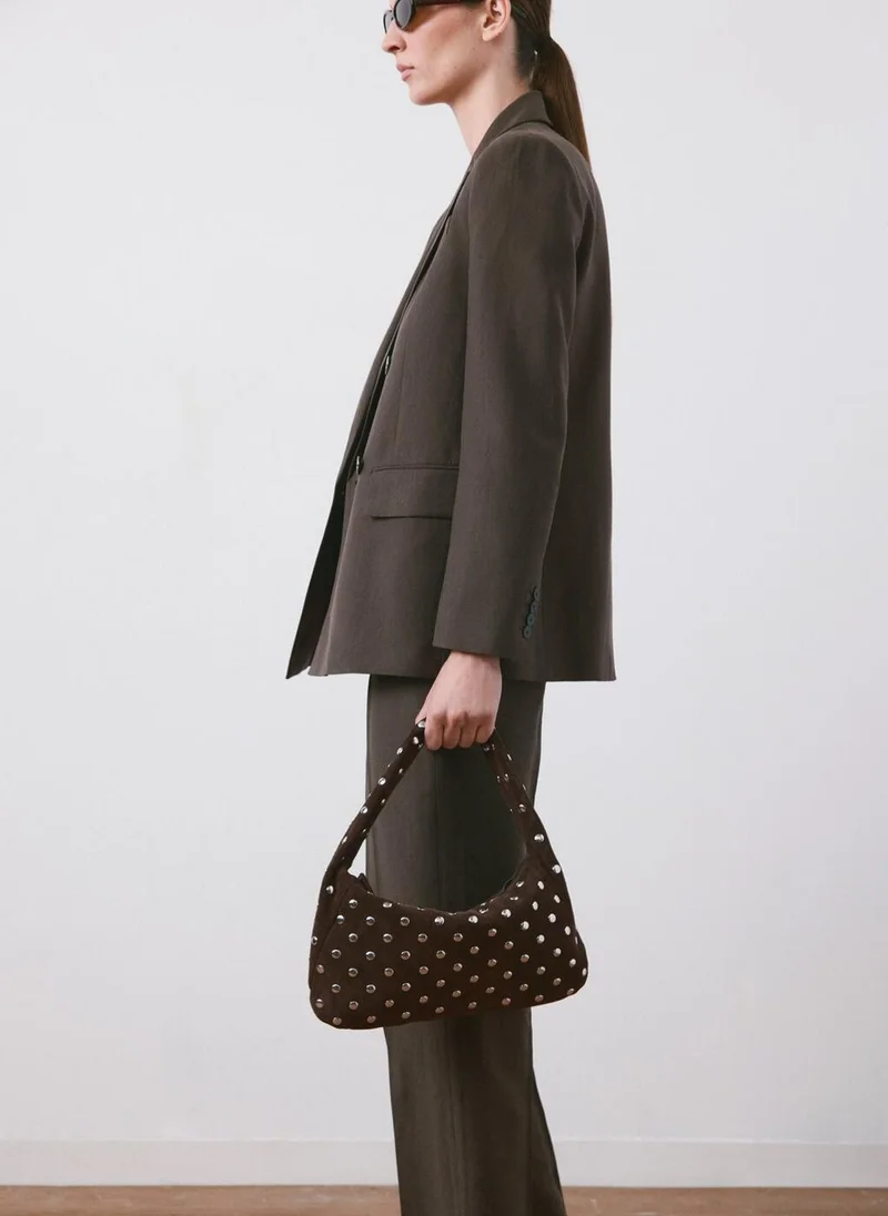 MANGO  Straight-fit lyocell suit jacket for Women | Best Price UAE