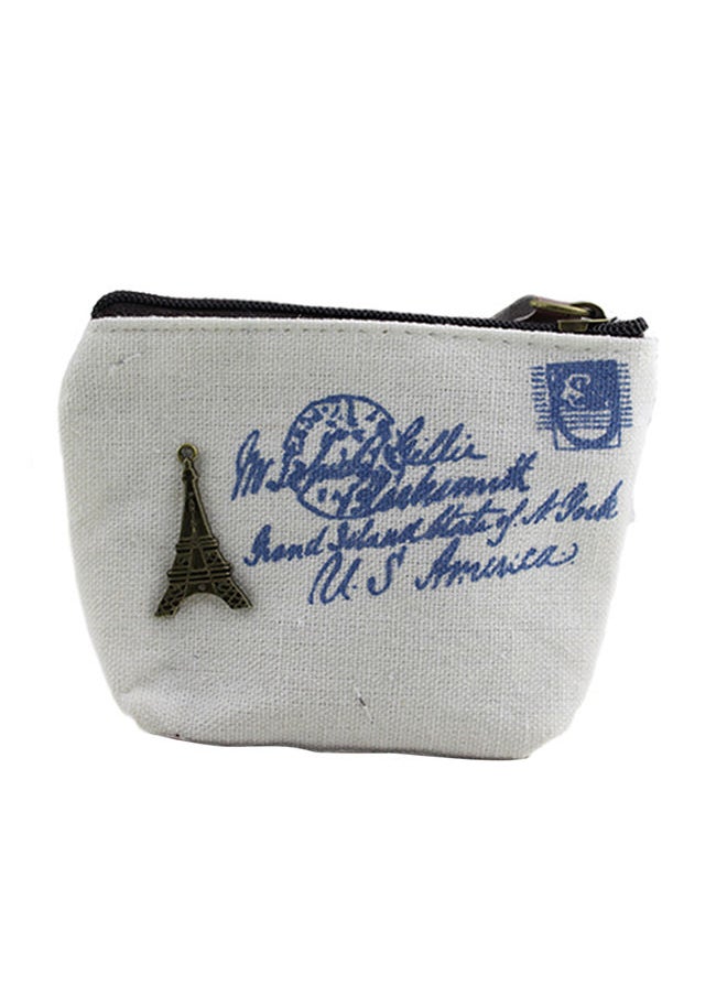 NIBEMINENT Women Retro Camera Eiffel Tower High Wheel Letter Coin Purse Mini Wallet Clutch 1  - Image 1