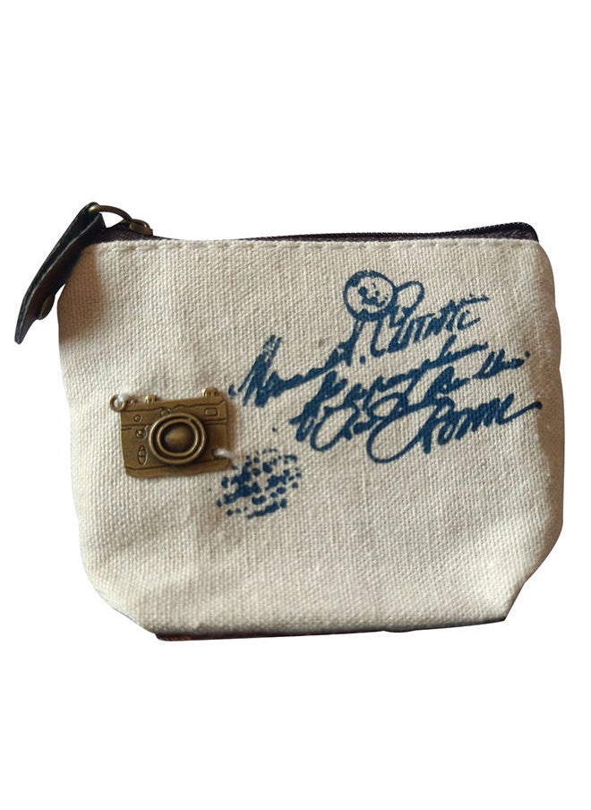 NIBEMINENT Women Retro Camera Eiffel Tower High Wheel Letter Coin Purse Mini Wallet Clutch 1  - Image 4