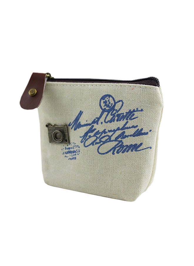 NIBEMINENT Women Retro Camera Eiffel Tower High Wheel Letter Coin Purse Mini Wallet Clutch 1  - Image 5