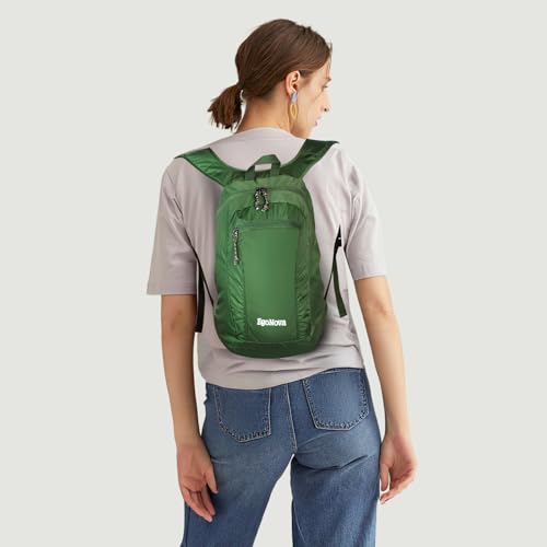 EgoNova 12L Ultralight & Thin Packable Daypack, Small Foldable Hiking Backpack Travel Bag, Water Resistant Day Pack for Men Women - Image 5